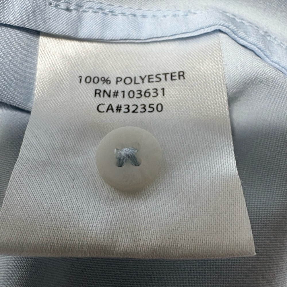 Simms Light Blue Button Down Shirt - image 6